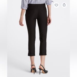 Women's Black Cropped Black Pants